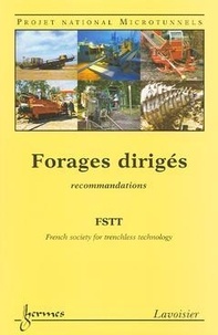  FSTT - Forages dirigés - Projet national Microtunnels, Recommandations.