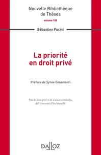 La priorité en droit privé