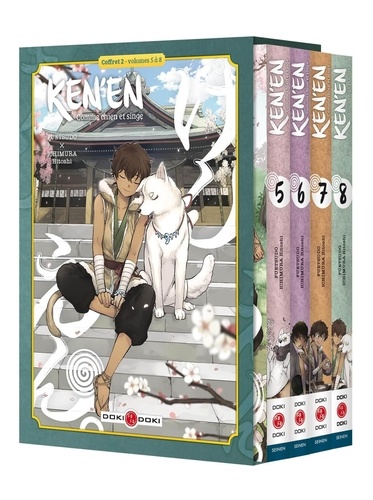  Fuetsudo et Hitoshi Ichimura - Ken'en - Comme chien et singe  : Coffret 2 en 4 volumes : Tomes 5 à 8 - Avec une illustration collector.