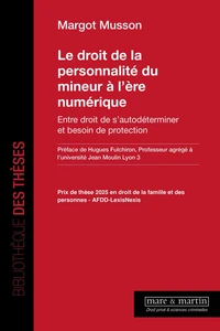 Le droit de la personnalité du mineur à l'ère numérique