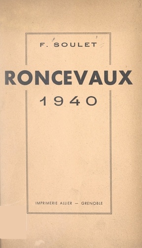 Roncevaux 1940