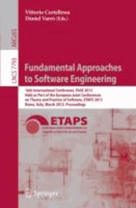 Fundamental Approaches to Software Engineering - 16th International Conference, FASE 2013, Held as Part of the European Joint Conferences on Theory and Practice of Software, ETAPS 2013, Rome, Italy, March 16-24, 2013, Proceedings.