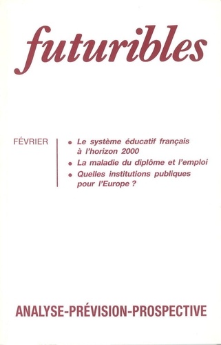 Alain Michel et Bernard Brunhes - Futuribles N° 173 Février 1993 : .