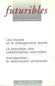 Alain Borredon et Bernadette (de) VANSSAY - Futuribles N° 219 Avril 1997 : .