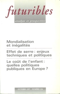 Jean-Paul Fitoussi et Philippe Roqueplo - Futuribles N° 224 Octobre 1997 : .