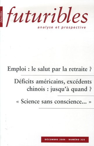 Hugues de Jouvenel et Alain Parant - Futuribles N° 325, Décembre 200 : .