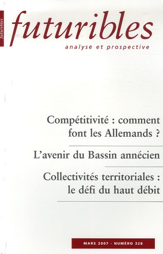Hugues de Jouvenel et Vincent Pacini - Futuribles N° 328, Mars 2007 : .