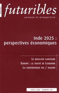 Hugues de Jouvenel - Futuribles N° 340, avril 2008 : Inde 2025 : perspectives économiques.