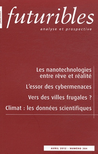 Hugues de Jouvenel et Bernard Kahane - Futuribles N° 384, Avril 2012 : .