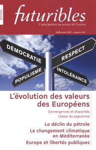 Hugues de Jouvenel - Futuribles N° 443, juillet-août 2021 : L'évolution des valeurs des Européens.