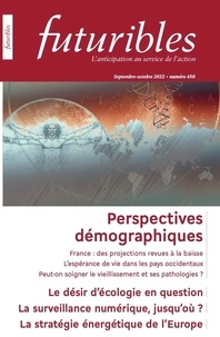 Hugues de Jouvenel - Futuribles N° 450, septembre-octobre 2022 : Perspectives démographiques.