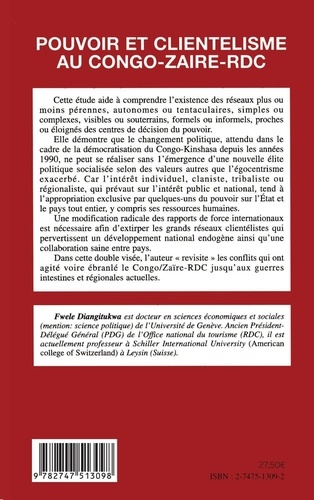 POUVOIR ET CLIENTÉLISME AU CONGO-ZAÏRE-RDC