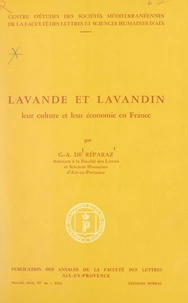 Lavande et lavandin