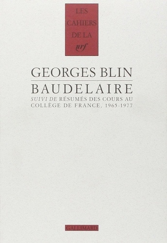 G Blin - Baudelaire.
