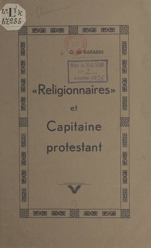 Religionnaires et Capitaine protestant