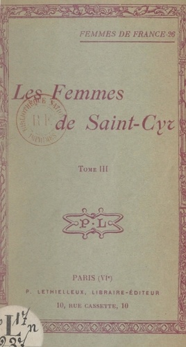 Les femmes de Saint-Cyr (3)