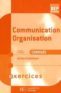 Communication organisation Tle BEP métiers secrétariat - Corrigés.pdf