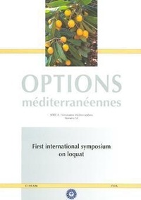 G. Llacer et M.l. Badenes - First international symposium on loquat (Options méditerranéennes Série A N° 58 2003).