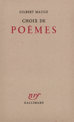 G Mauge - Choix De Poemes.