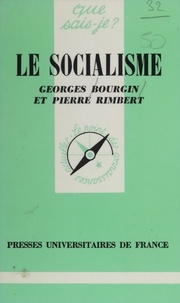 G./p Bourgin/rimbert - Socialisme (le).