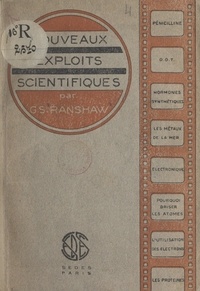 G. S. Ranshaw - Nouveaux exploits scientifiques.