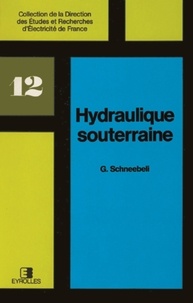 G Schneebeli - Hydraulique Souterraine.