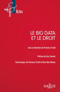 Le Big Data et le droit