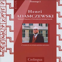 Hommage à Henri Adamczewski à l'occasion de son soixante-quinzième anniversaire