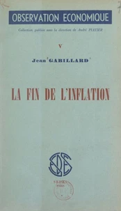 La fin de l'inflation