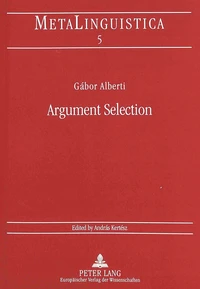 Argument Selection