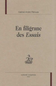 En filigrane des Essais