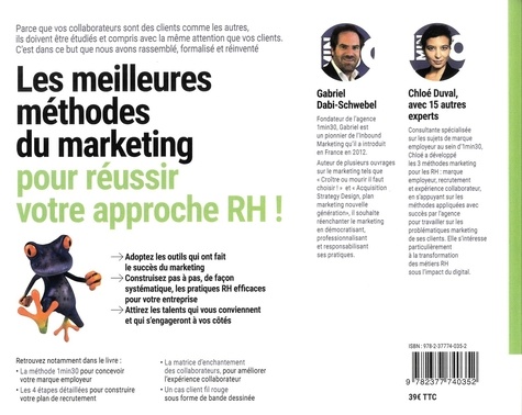 3 Méthodes Marketing pour les RH. Marque Employeur, Recrutement, Expérience collaborateur