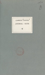 Gabriel Dheur - Journal (2) - Suite.