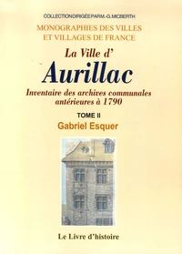 La ville d'Aurillac