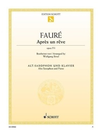 Gabriel Fauré - Après un rêve - op. 7/1. alto saxophone in Eb and piano..