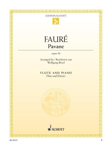 Gabriel Fauré - Pavane - op. 50. flute and piano..