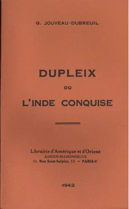 Dupleix ou l'Inde conquise