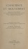 Conscience et mouvement. Essai sur les rapports de la conscience et de l'effort moteur dans la philosophie française de Condillac à Bergson