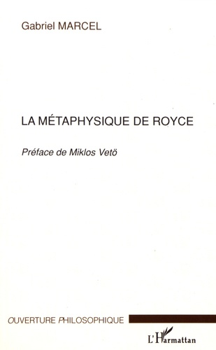 La métaphysique de Royce