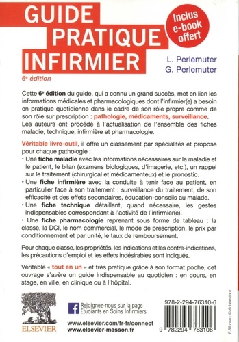 Guide Infirmier Guide pratique infirmier - Gabriel Perlemuter - Livres - Furet du Nord