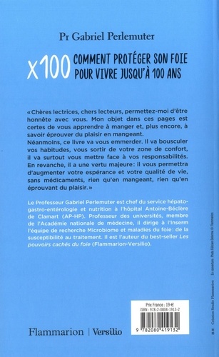 X 100. Comment protéger son foie pour vivre jusqu'à 100 ans