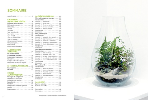 Mini-jardins de verre & terrariums déco. 20 réalisation pas à pas