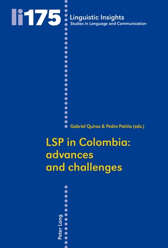 Gabriel Quiroz herrera et Pedro Patino garcia - LSP in Colombia - Advances and challenges.