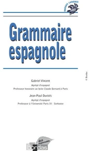 Grammaire espagnole