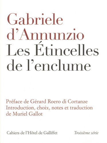 Gabriele D'Annunzio - Les étincelles de l'enclume.