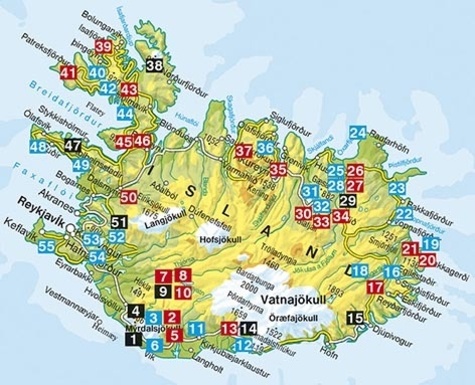 Islande. 63 itinéraires 6e édition