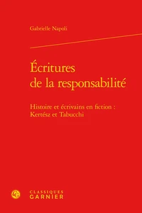 Ecritures de la responsabilité