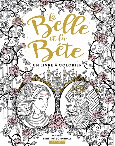 Gabrielle-Suzanne Villeneuve et Jeanne-Marie Leprince de Beaumont - La Belle et la Bête - Un livre à colorier.