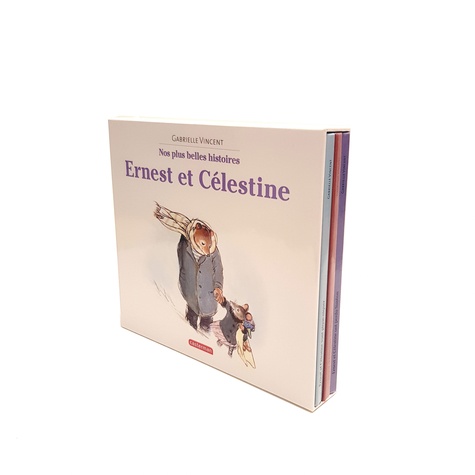 Gabrielle Vincent - Ernest et Célestine  : Nos plus belles histoires - Coffret en 3 volumes : Ernest et Célestine ont perdu Siméon ; Ernest et Célestine vont pique-niquer ; Ernest et Célestine au cirque.