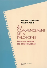 Au commencement de la philosophie